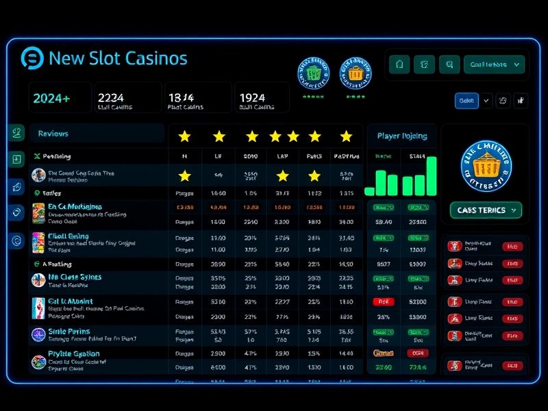 Explore the latest and most trusted new online slot casinos for 2024. Find exclusive bonuses, user reviews, and expert guides to choose the best slot sites for real money play.